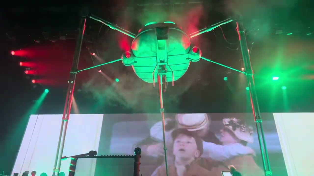 Jeff Wayne’s war of the worlds : the artillery man and the fighting machine glasgow 2nd April 2025