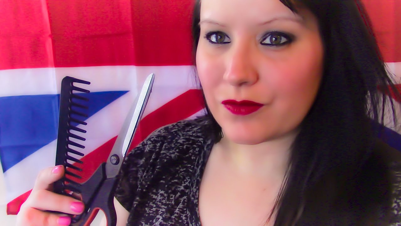 Asmr - Sweet British Hairdresser Role Play - Personal Attention - Virtual Haircut