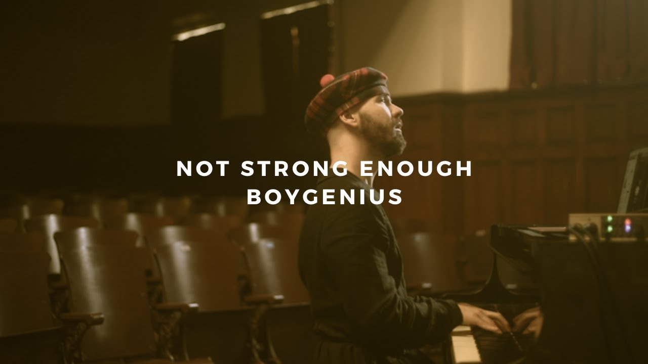 not strong enough: boygenius (piano rendition)