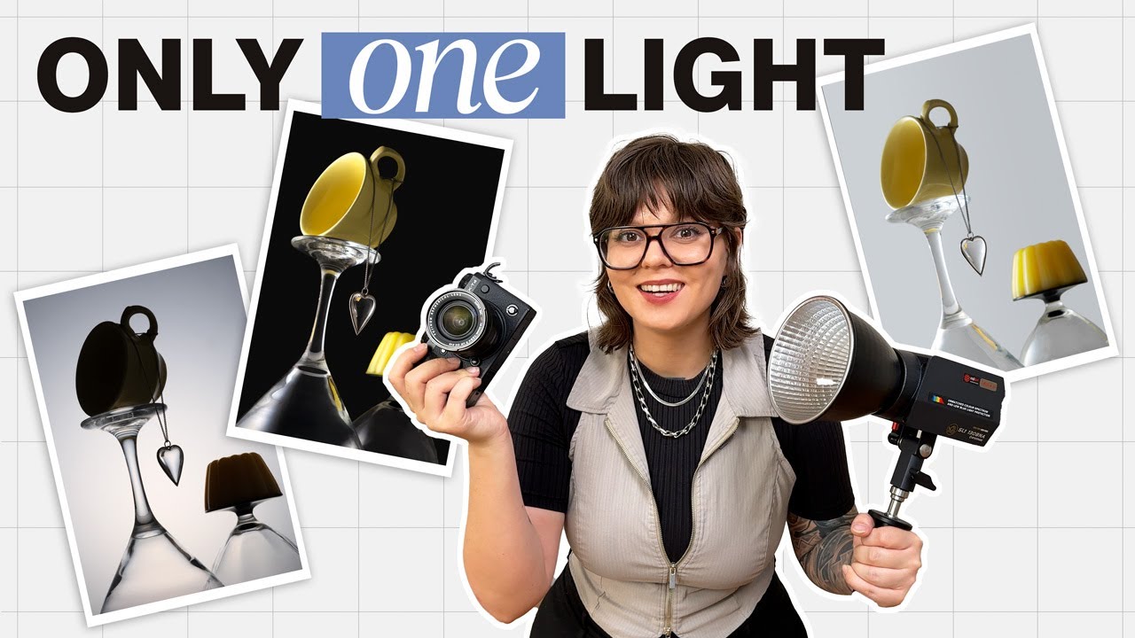 Jewelry Photography Lighting Setups | One light setups