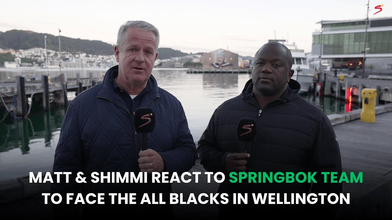 Matt & Shimmi React To Springbok Team To Face All Blacks in Wellington | What Goes On Tour