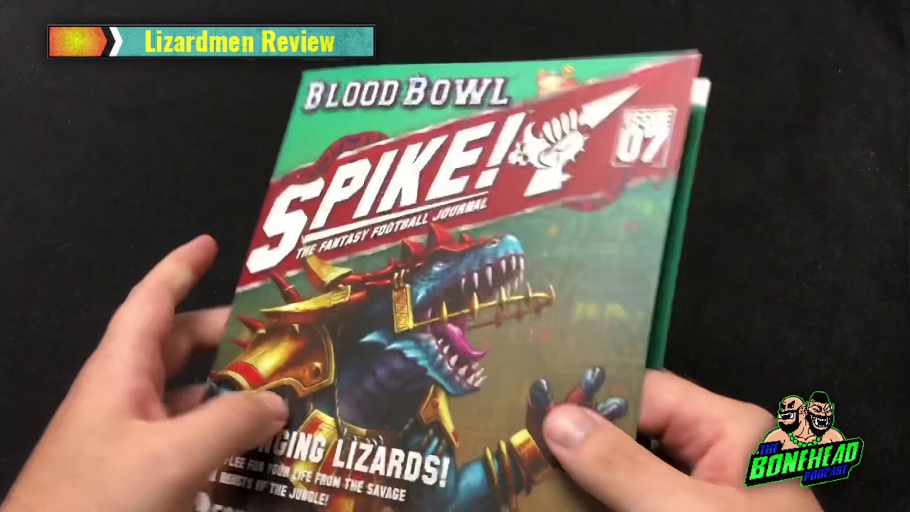 Blood Bowl Lizardmen Review (Bonehead Podcast)