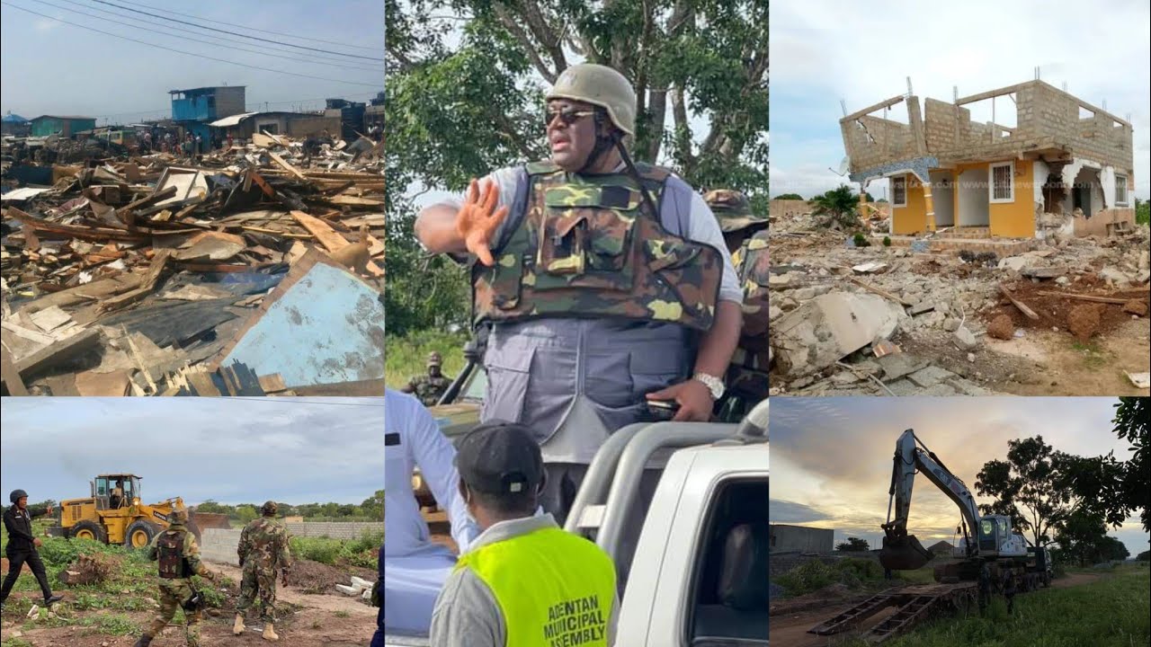 Aww sad😢😢😢! More than 3000 houses d&egrave;mol&iuml;sh&egrave;d in Adentan- Frafraha