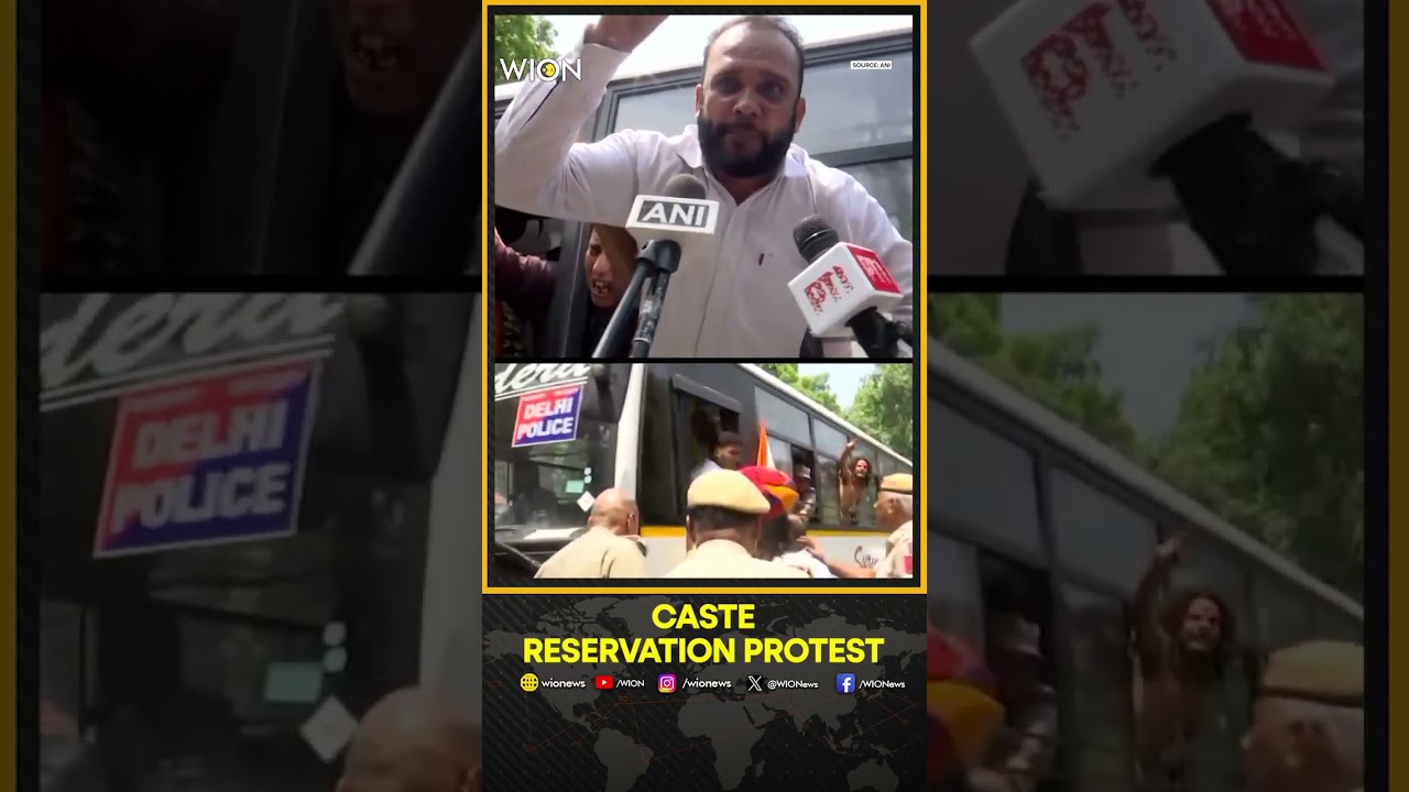Jantar Mantar Protest Against Caste-Based Reservation | Delhi Police Detain Several Demonstrators