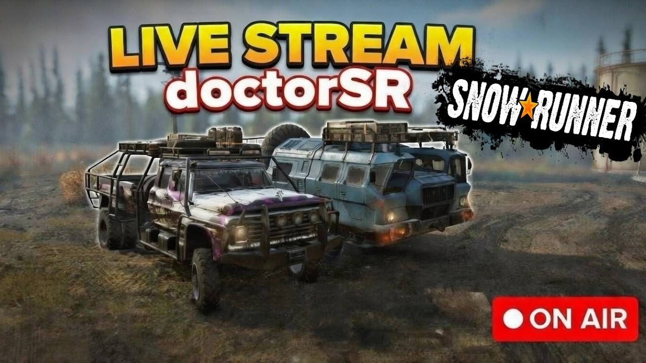 🔴 [NA ŻYWO] Na robocie w SNOWRUNNERze 💪