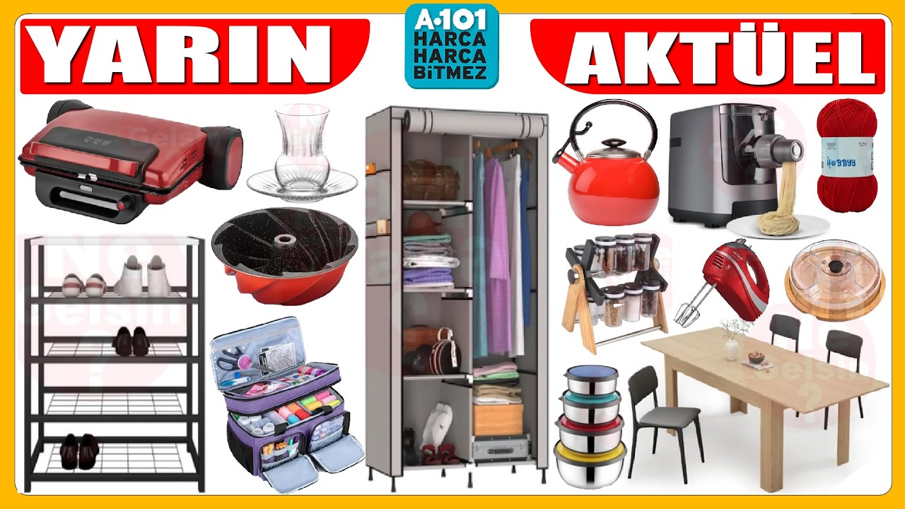 A101 12 MART 2026 | MAKARNA YAPICI | A101 CAM ÜRÜNLER | A101 BU HAFTA ÇEYİZLİK | A101 AKTÜEL KATALOĞ