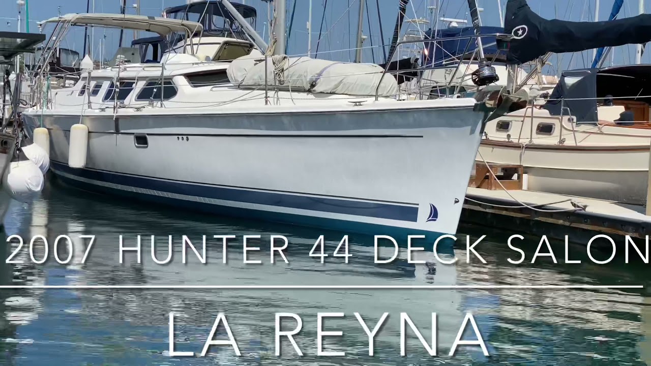 2007 Hunter Deck Salon Video Tour | California Yacht Sales