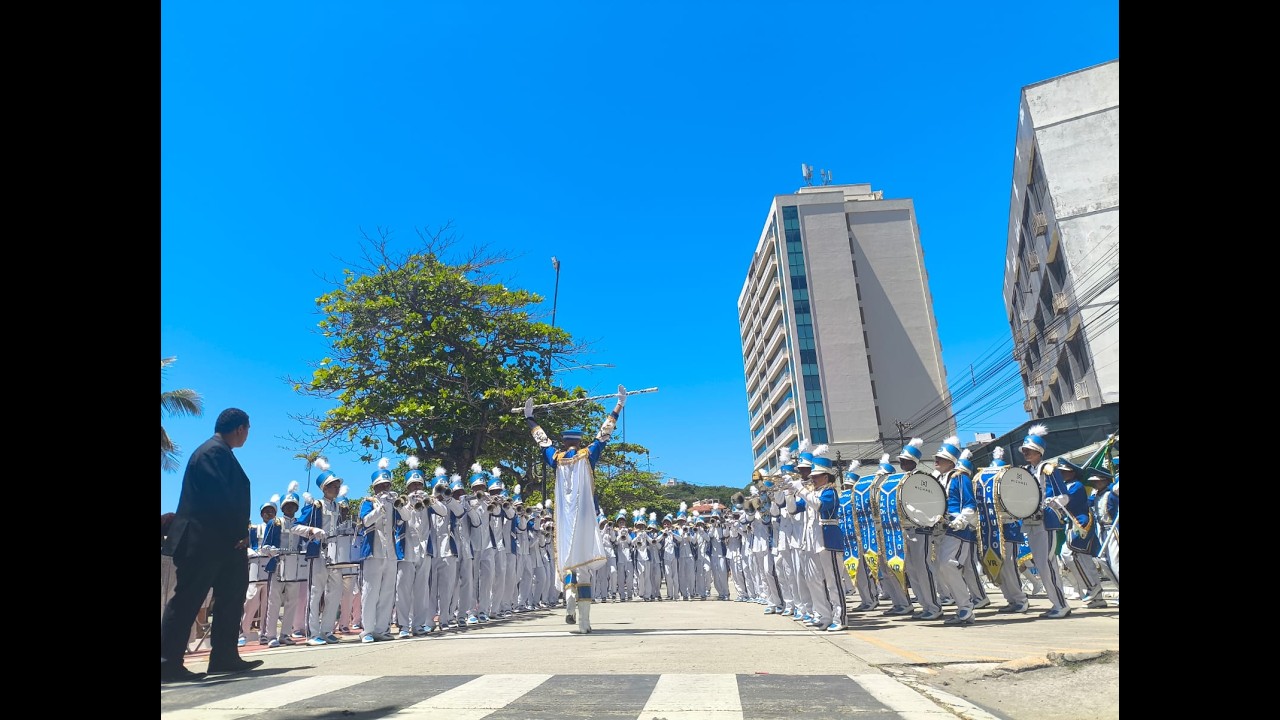 (ENTRADA) FANFARRA DR. JIULIO CARUSO  CAMPEONATO NACIONAL DE BANDAS E FANFARRAS - MACAÉ - RJ 2025