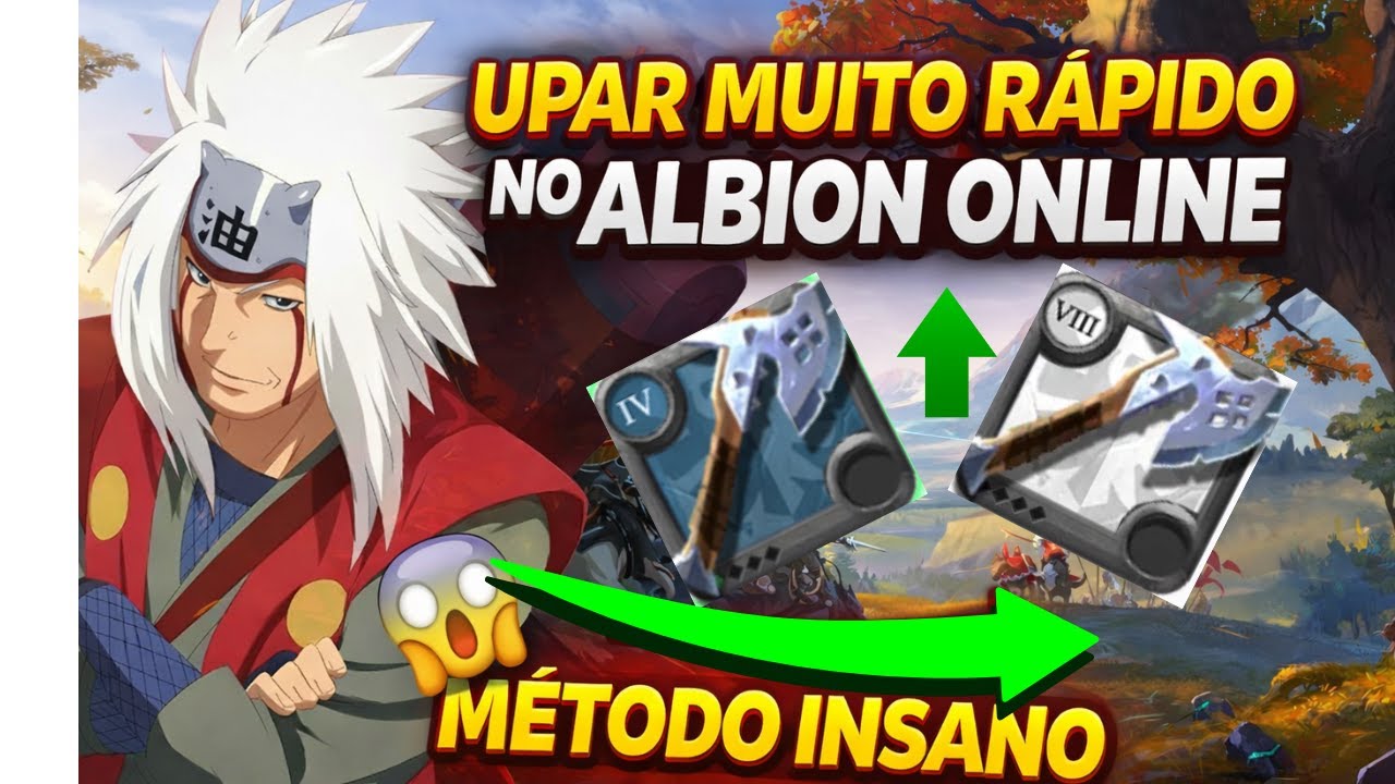 UPAR MUITO RÁPIDO no Albion Online (Método INSANO 2026)