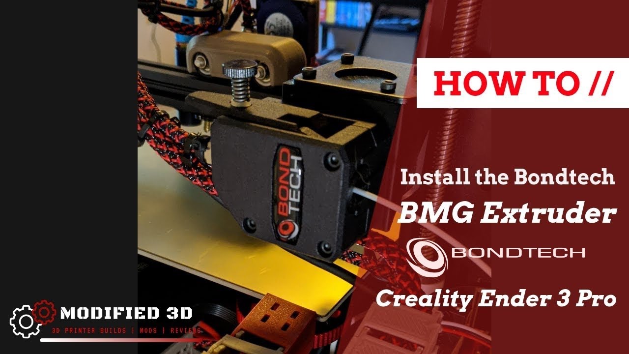 Bondtech BMG Install | Creality Ender 3 Pro
