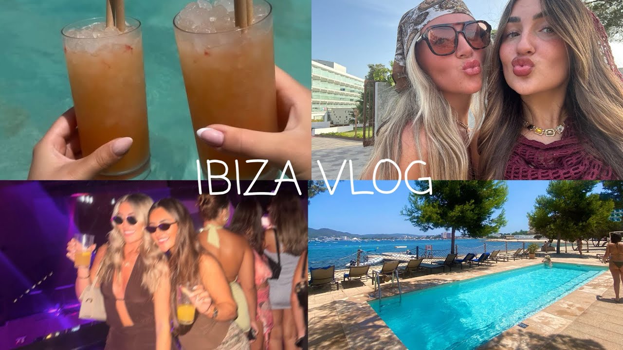 Girls trip to Ibiza | Els Pins Resort | El Silencio 🥥🌴🍹