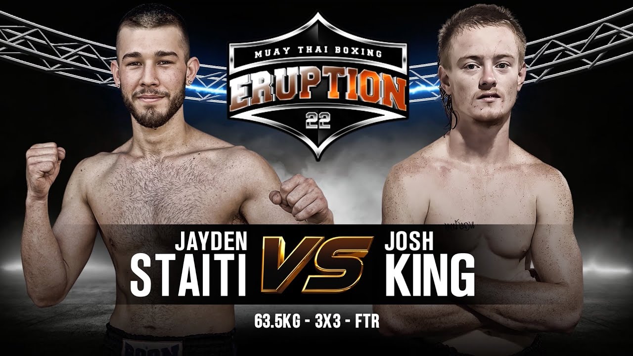 Jayden Stati Vs Josh King - Eruption Muay Thai 22