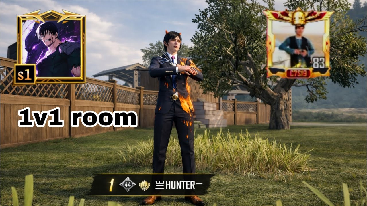 1 v 1 Rooom challenge me 💪👿💀 | PUBG Mobile || #pubgmobile 