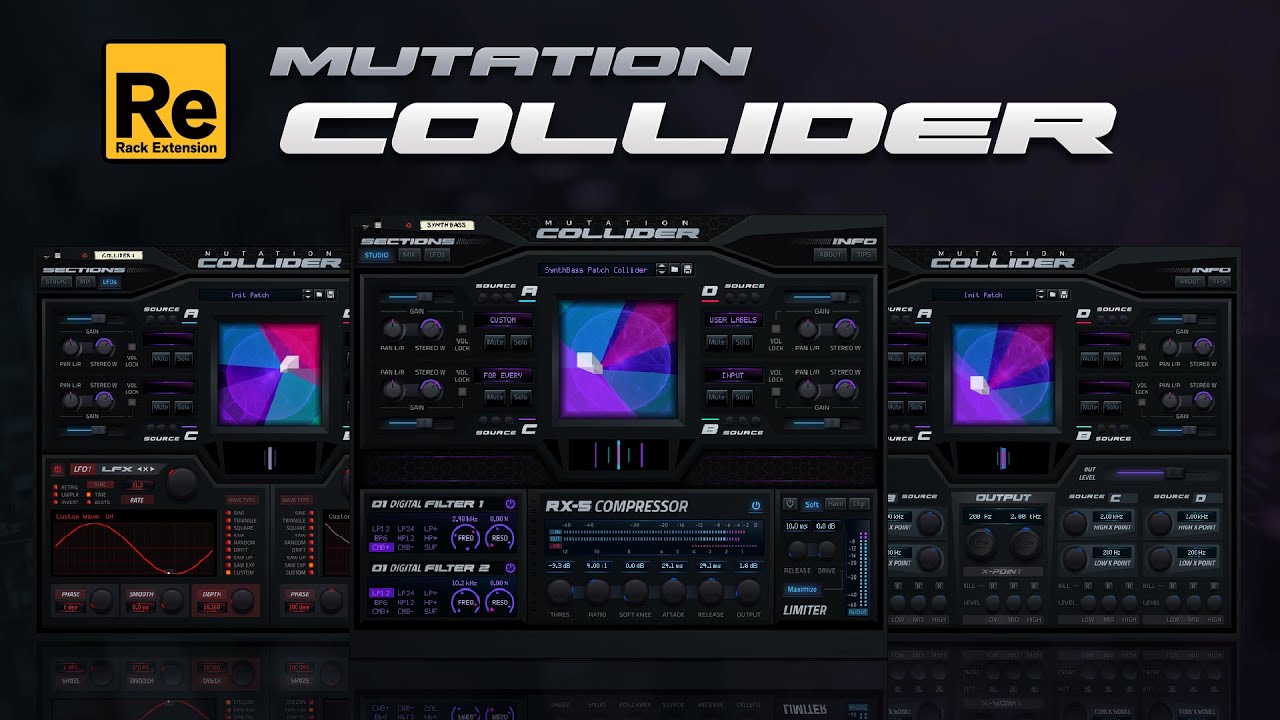 Mutation Collider - Reason Rack Extension - Demo and Overview