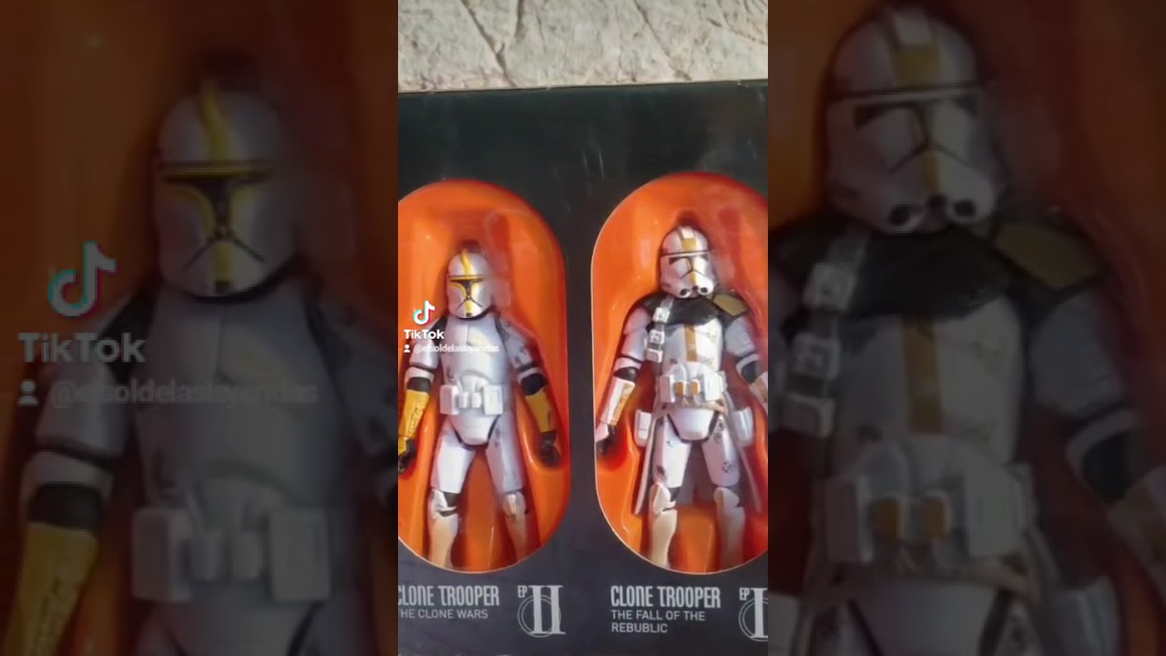 Paquete de evoluciones de Star Wars : Soldado clon.