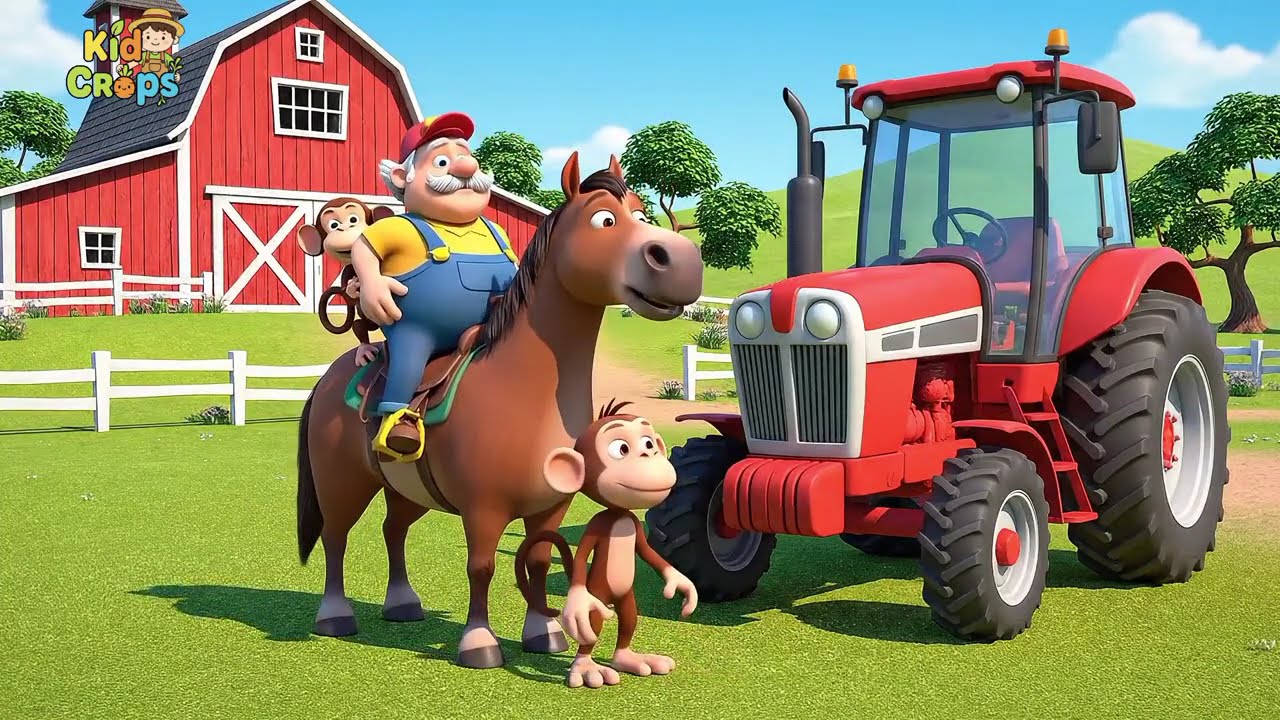 Farmer Old Macdonald's Happy Animal Farm 🐄🌾 | Episode 02 | Kids Song