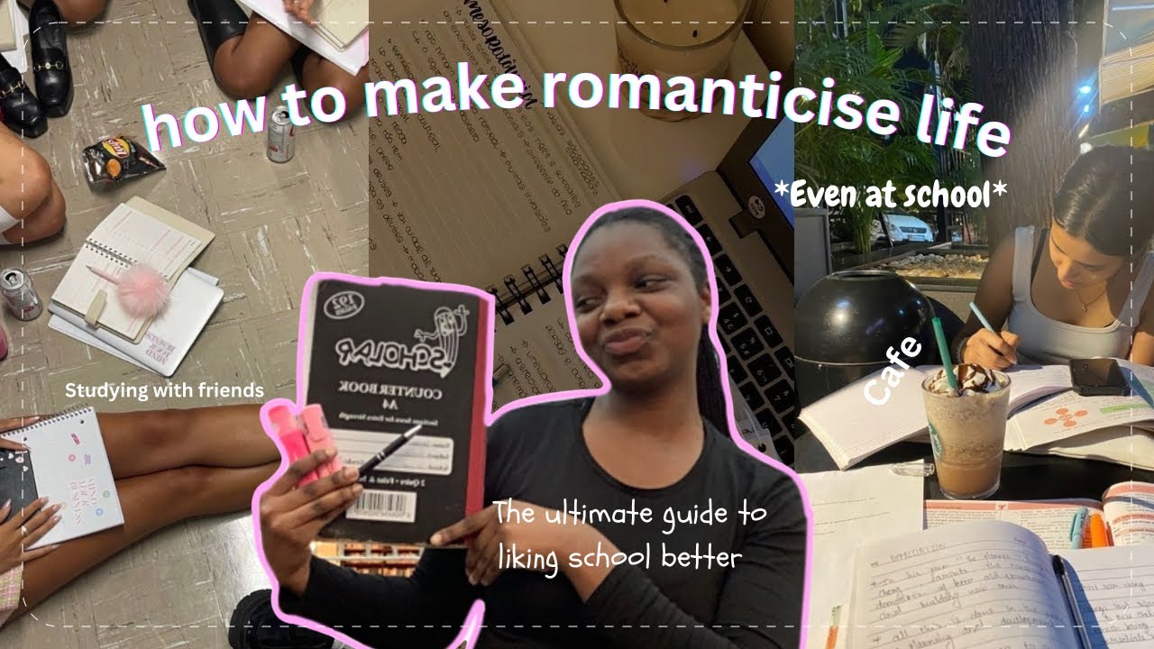 ✨ How to Romanticize Your Life (Even at School) | Become That Girl in 2025 🌸
