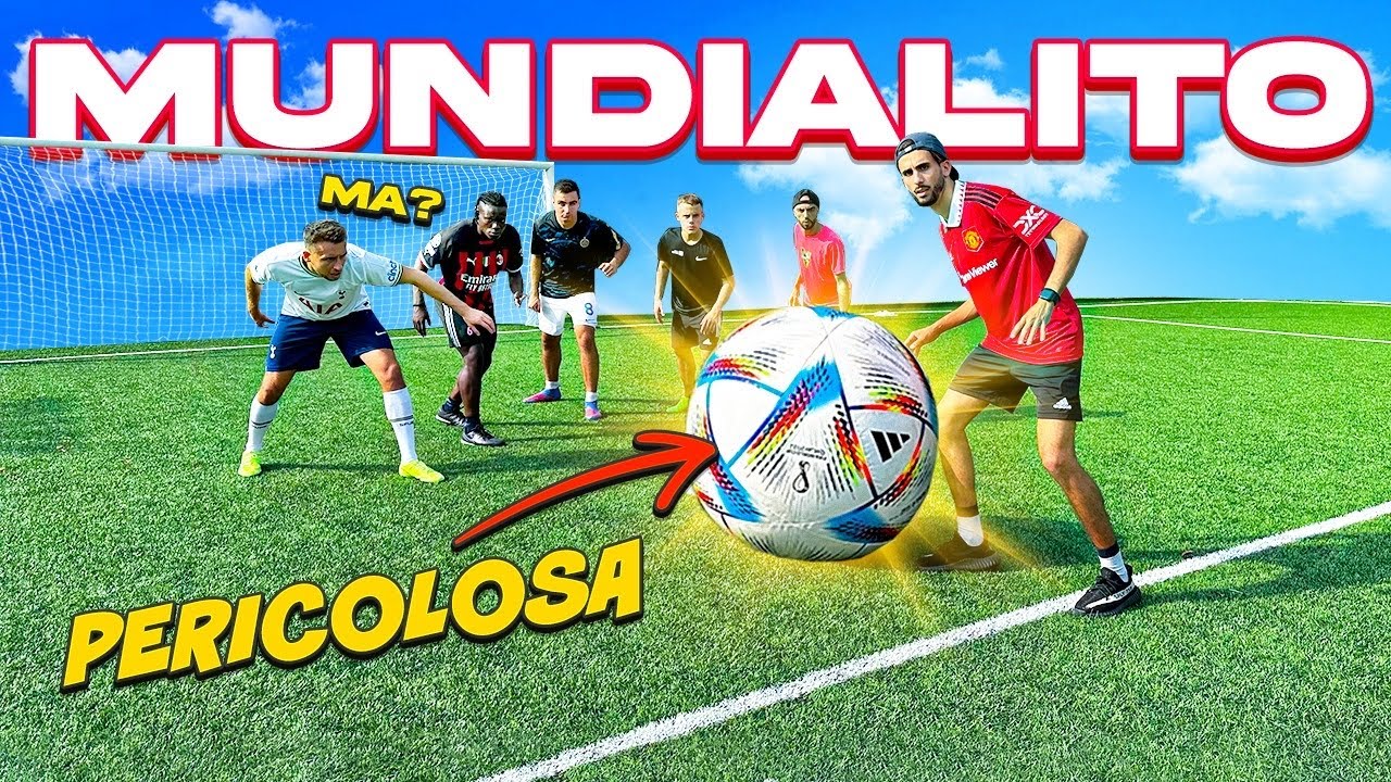⚽ MUNDIALITO con la PALLA GIGANTE dei MONDIALI!