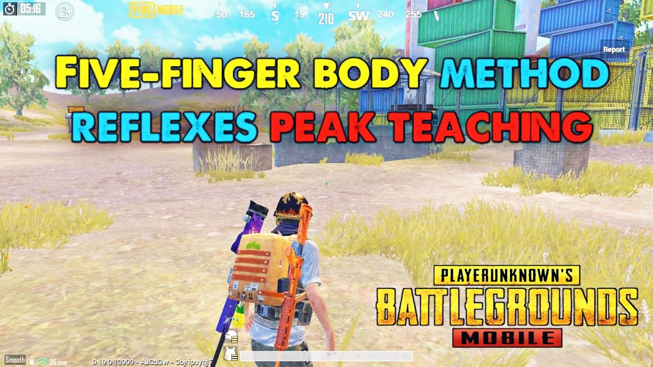 [ENG SUB] 7 Body Method REFLEXES And PEAK TEACHING - PUBG MOBILE #1