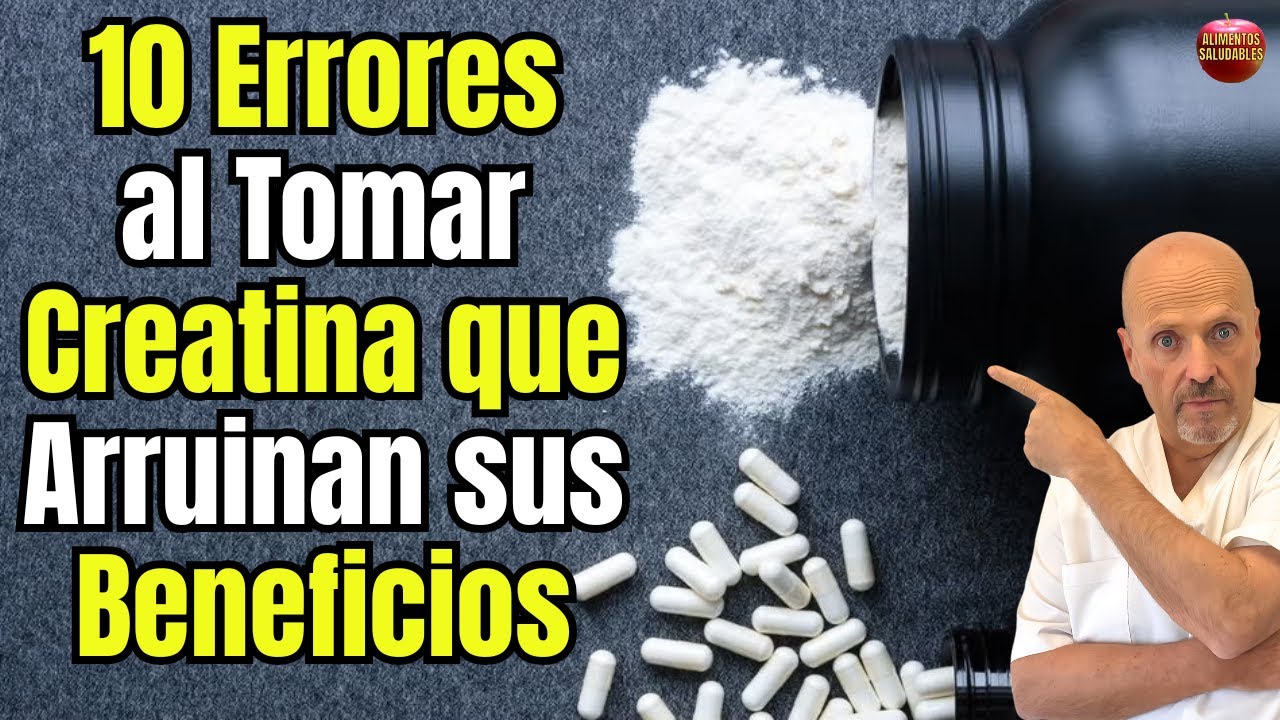 💥💪10 ERRORES COMUNES AL TOMAR CREATINA QUE ARRUINAN SUS BENEFICIOS 💥🧠💪