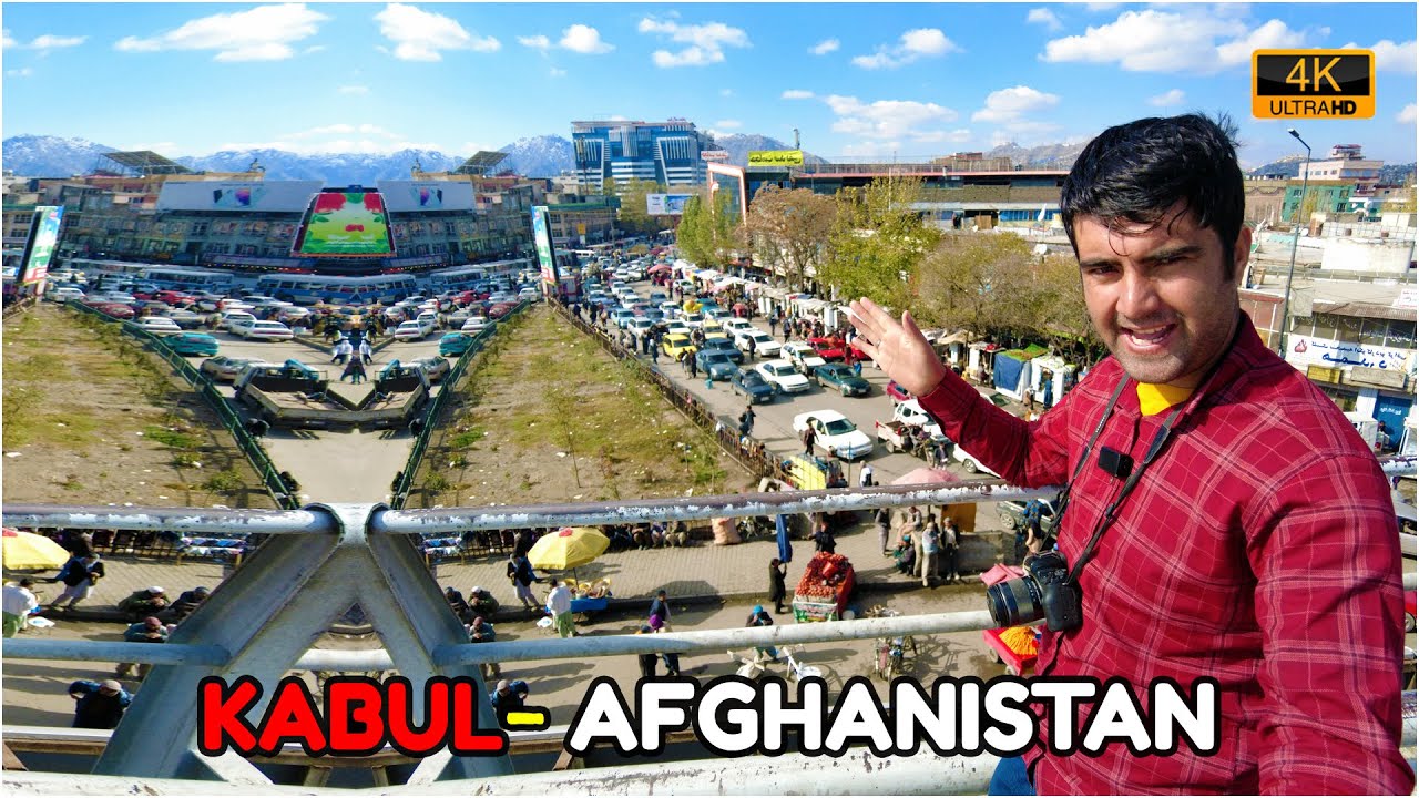 Exploring the Capital of Afghanistan | Kabul City | English | 4K