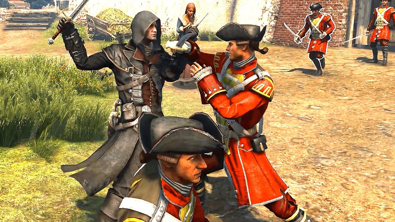 Assassin's Creed Rogue Master Templar Shay with Dark Assassin & Bastard Sword PC Gameplay