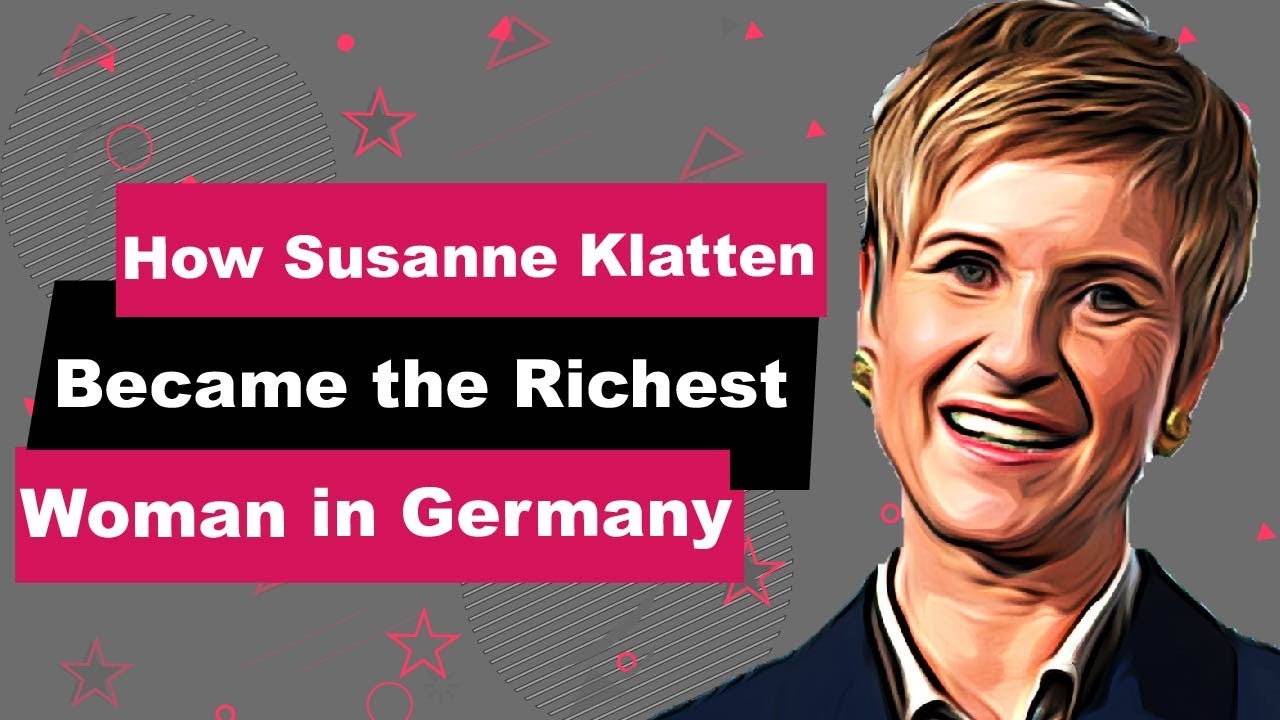 Susanne Klatten Biography | Animated Video | Richest woman in Germany