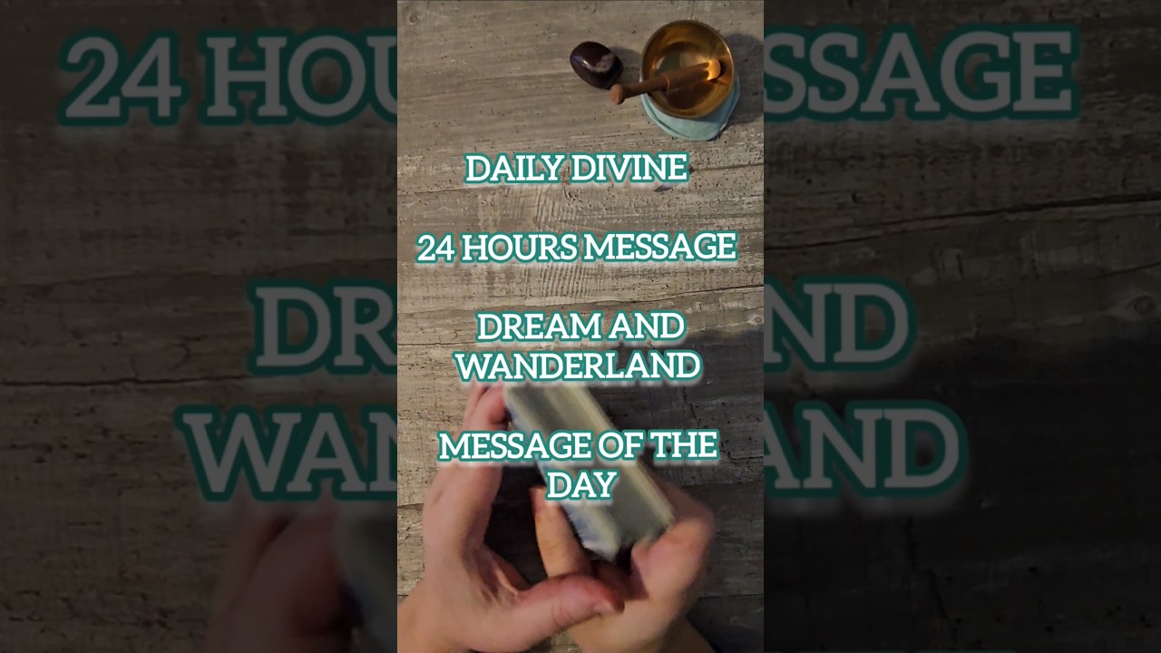 24h Tarot Message ✨️ Daily Divine Energy & Guidance | What Spirit Wants You to Know! 