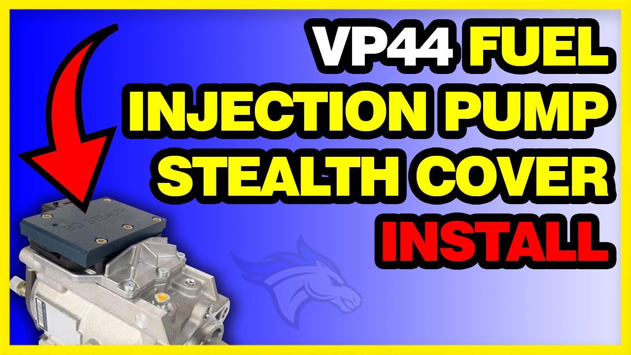 VP44 Fuel Injection Pump Stealth Cover Install: 98.5-02 Dodge Cummins 
