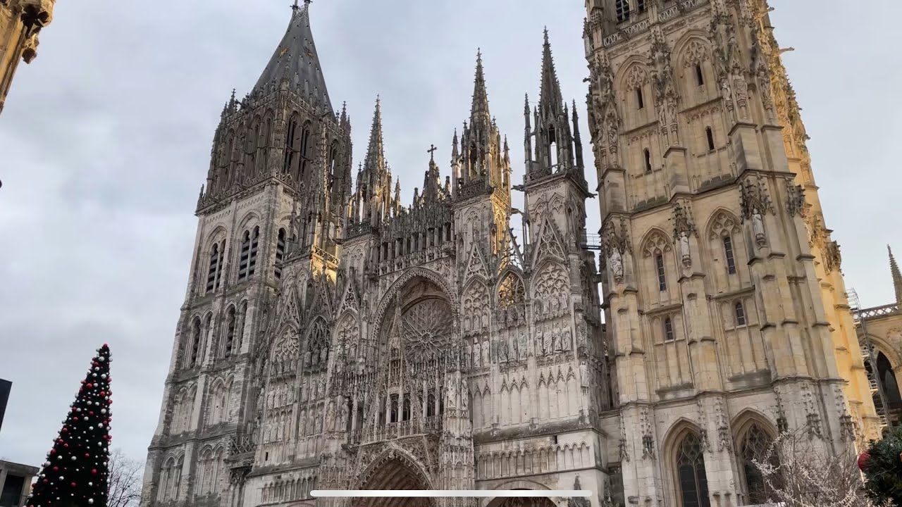Just walking…Rouen, capital of Normandy, France on a quiet New Years Day