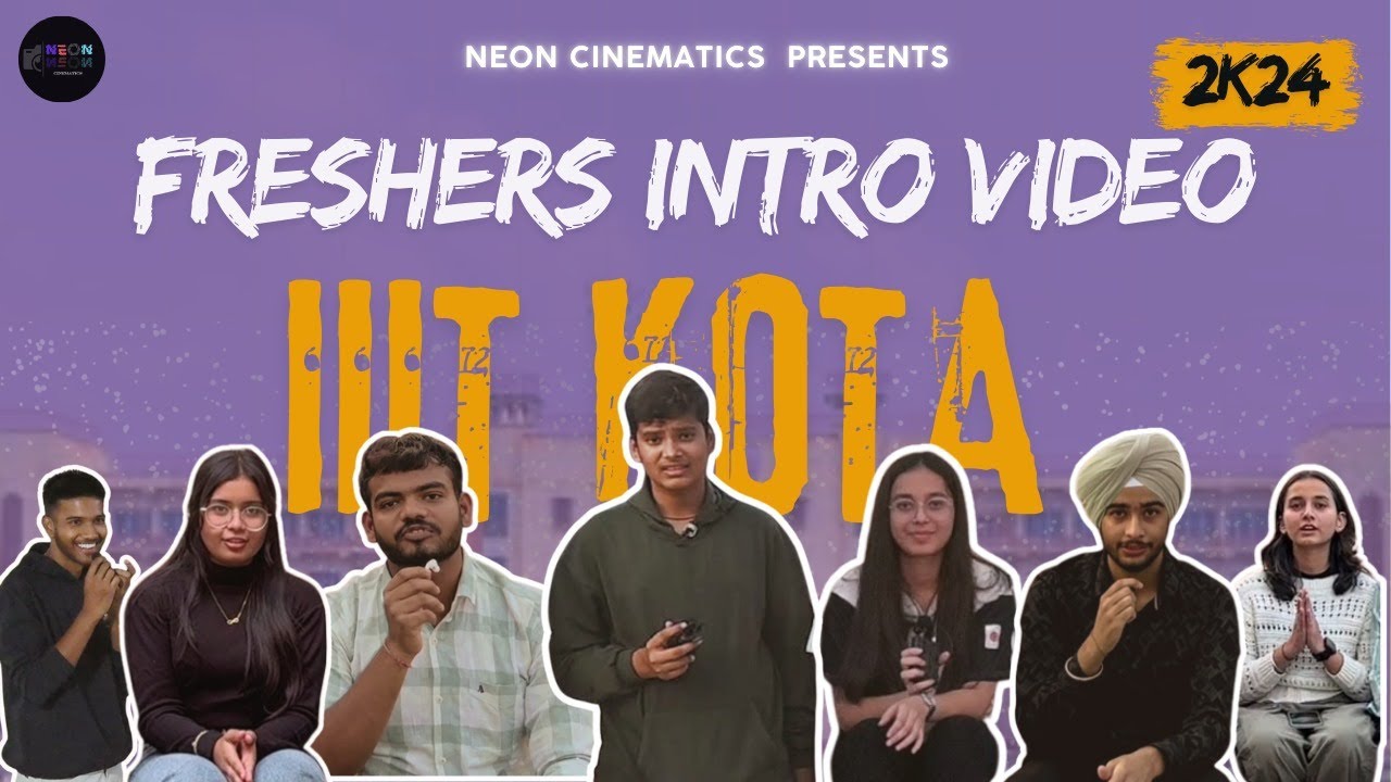 IIIT KOTA Fresher's Introduction 2K24 🔥💯