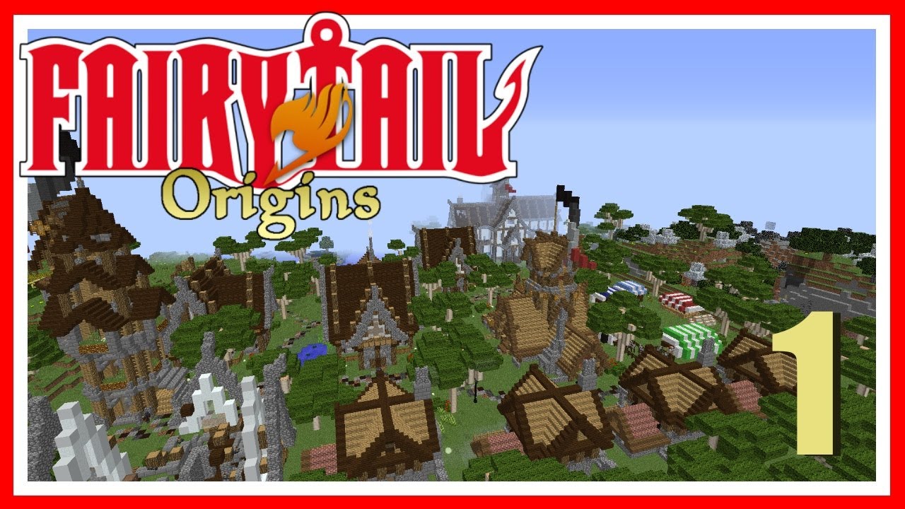 Minecraft - Fairy Tail Origins! Episode #1 - Good vs Bad (Minecraft Roleplay Survival S2)