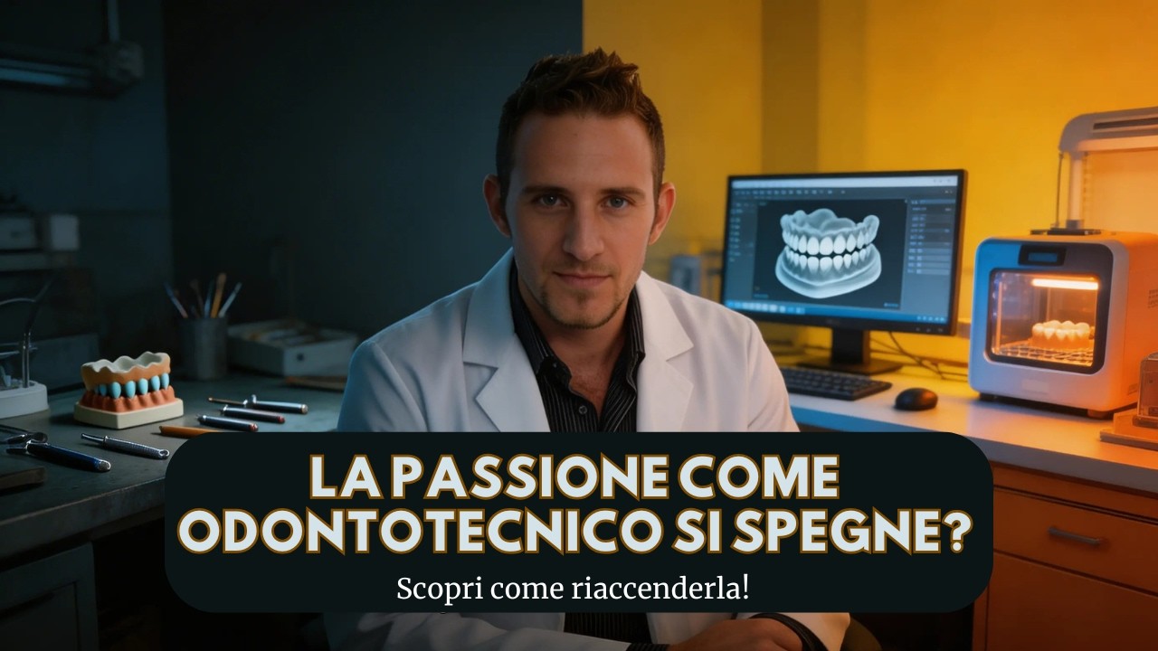 😱🦷LA PASSIONE COME ODONTOTECNICO SI SPEGNE? Scopri come riaccenderla!