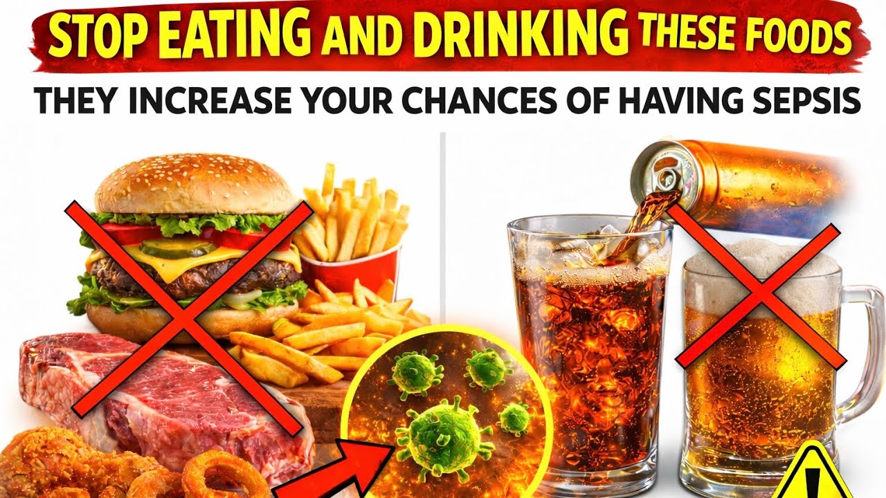 Foods & Drinks That Increase Your Risk of Sepsis