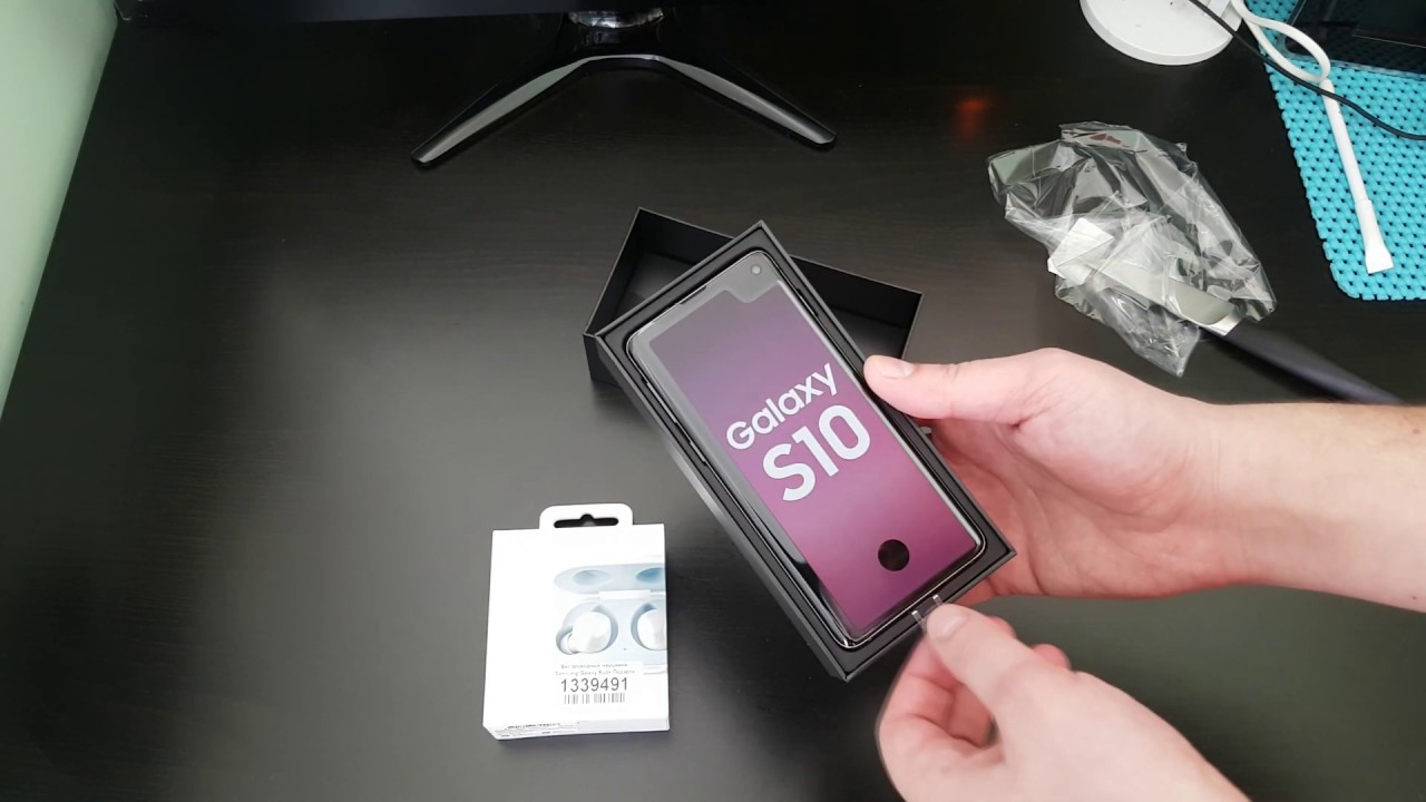Samsung S10: распаковка и первые впечатления от обычного пользователя