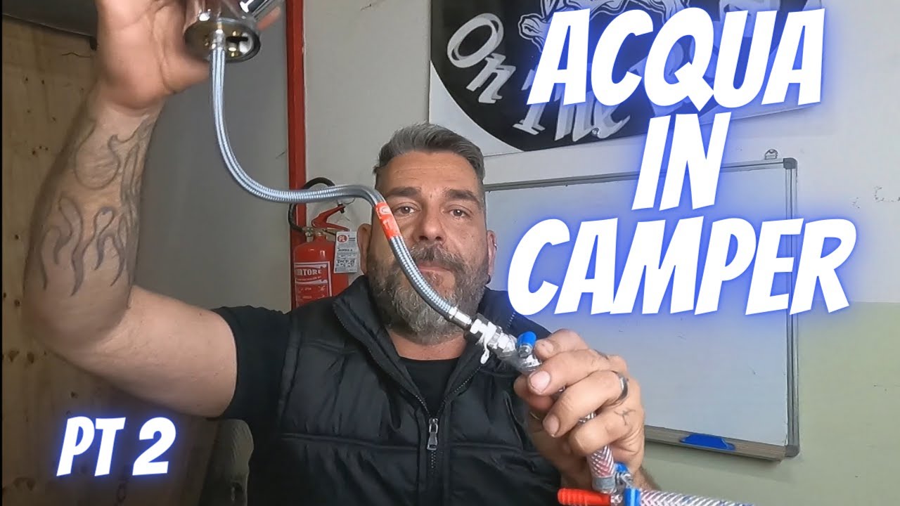 Camper Van Impianto Idrico Raccordi e rubinetti