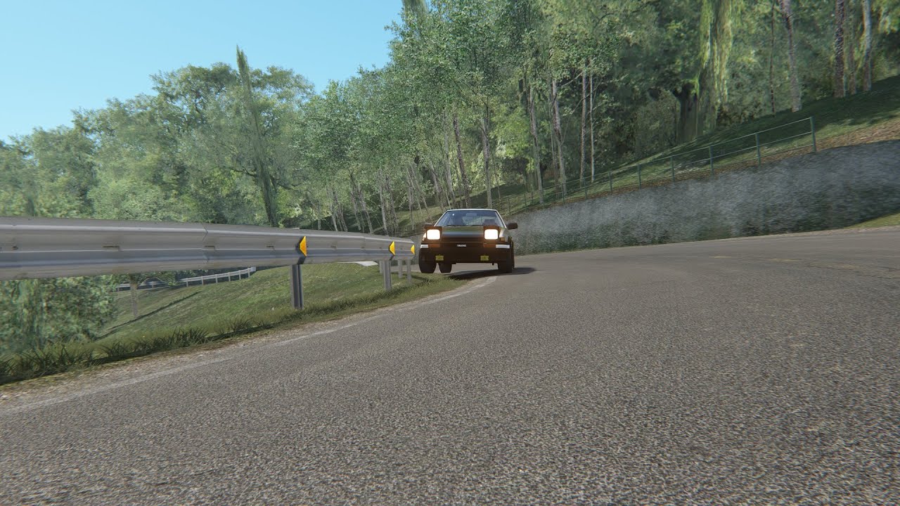 Usui Pass in the AE86 Tuned[3:33.410](assetto corsa)(FPV)
