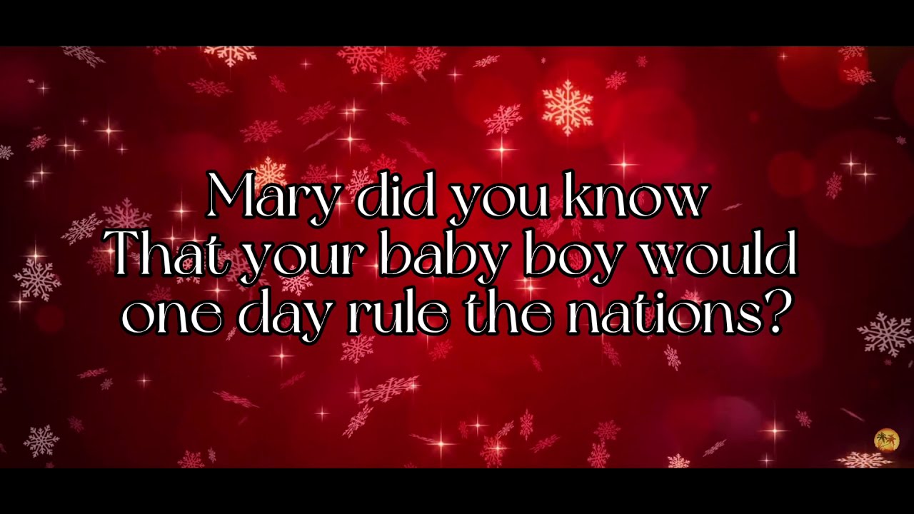 Mary Did You Know? (feat. Chandler Moore & Lizzie Morgan) | Maverick City Music | TRIBL (Lyrics)