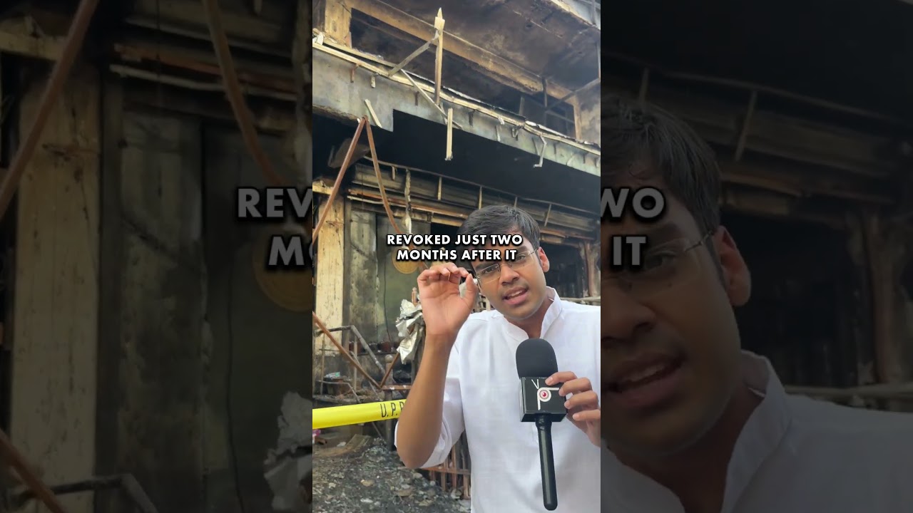 Jump or burn: The Final Escape #peektv #news #peekonground #lucknow #fire