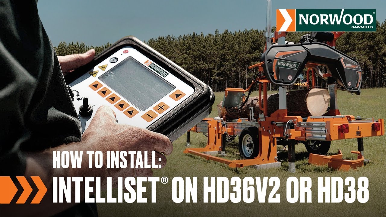 How To: Install Intelliset Computer Setworks on the HD36V2 or HD38 | Norwood Sawmills