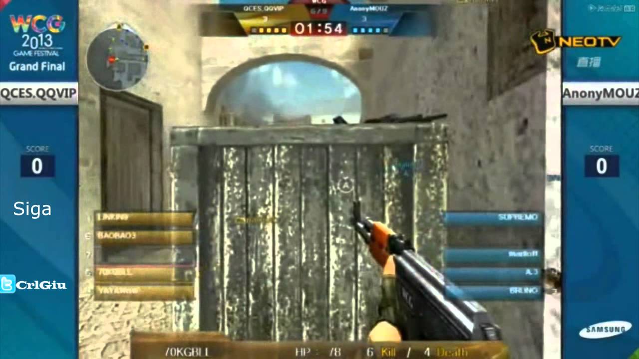 AnonyMOUZ VS QCES.QQVIP [WCG China 2013 )   Parte 1/2