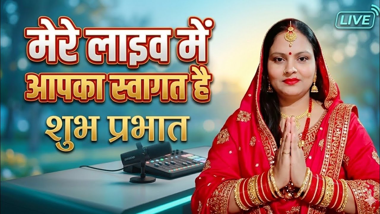 🙏🕉️ऊषा भक्ति संगीत की लाइव में आपका स्वागत है ।🌹। आओ भक्ति करे ।। Usha Bhakti Sangeet