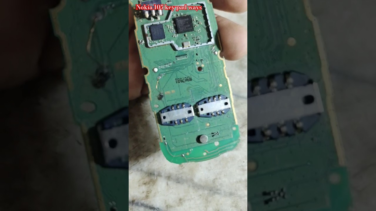 Nokia 105 Button 7,8,9,1,2,3 Not working solution #shorts #nokia
