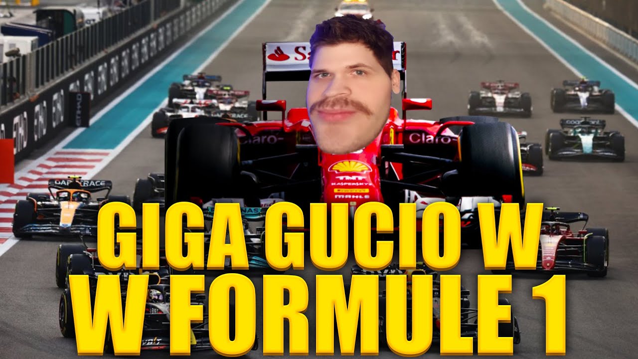 GUCIO I F1 2023 I GIGA GUCIO POKAZUJE JAK NIE JEŹDZIĆ I NAJLEPSZE MOMENTY STRIMA #476