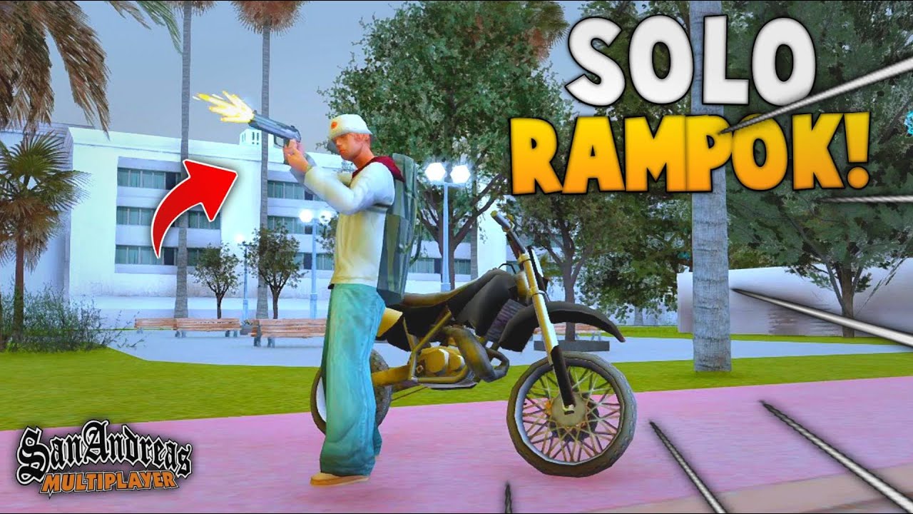 AKU SOLO ROBBERY DIKOTA CRYSTAL PRIDE !! GTA SAMP ROLEPLAY INDONESIA
