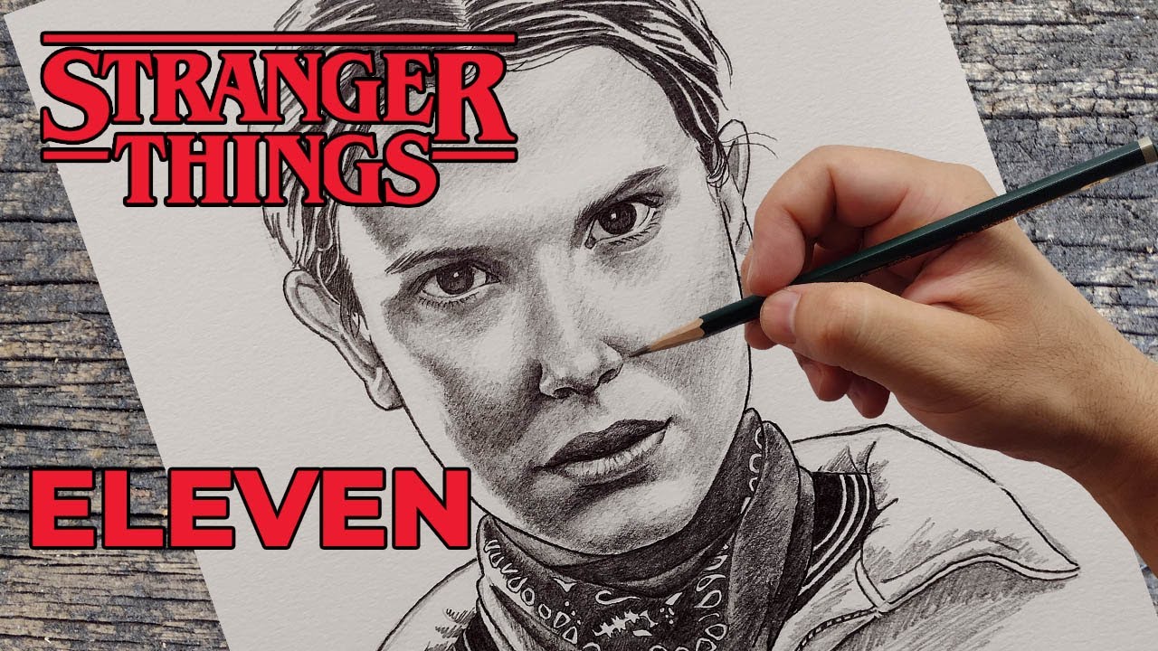 Como Desenhar a Eleven (Stranger Things) | Método Loomis