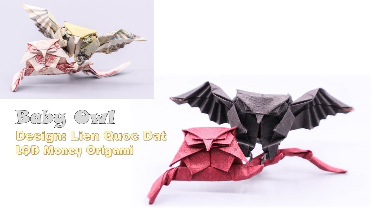 Baby Owl (Lien Quoc Dat) - LQD Money Origami