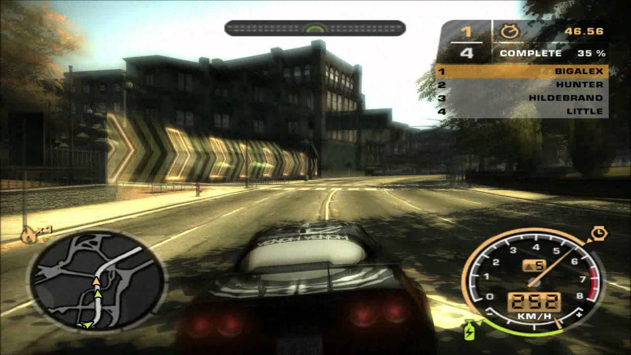 Need for Speed Most Wanted Car Test - Chevreolet Corvette C6