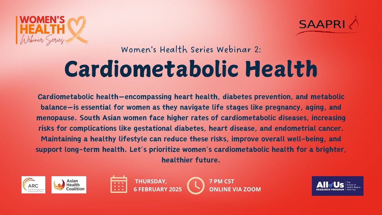 Women's Health Series: Cardiometabolic Health with Dr. Namratha R. Kandula & Dr. Alka M. Kanaya