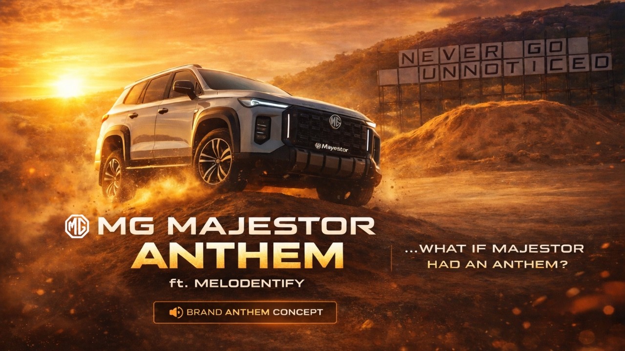 MG Majestor Anthem 🔊 Sonic Identity Concept | How an SUV Should Sound | Melodentify @MGMotorIndia